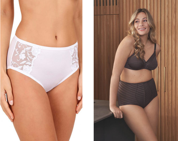 High waisted briefs by Felina